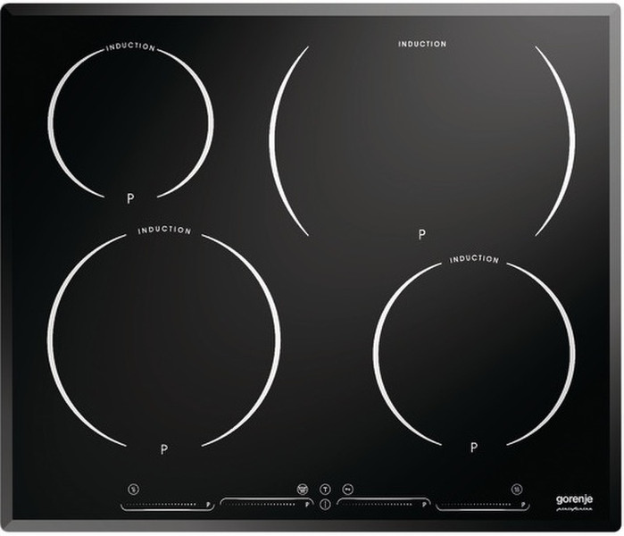 Gorenje IS6P2 built-in Electric induction Black hob