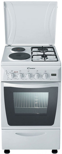 Candy CDM 5625 SHPW Freestanding Combi hob A White cooker