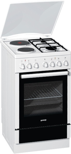 Gorenje K55220AW2 Отдельностоящий Combi hob A Белый кухонная плита