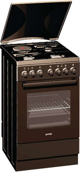 Gorenje K55220ABR1 Freestanding Combi hob A Brown cooker