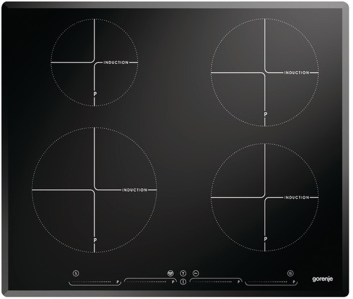 Gorenje IS641AC Встроенный Индукционная Черный плита