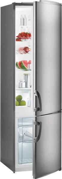 Gorenje RK4181AX freestanding 223L 61L A+ Stainless steel fridge-freezer