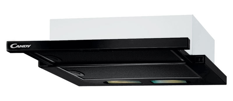 Candy CBT 66 N Built-under 550m³/h Black cooker hood