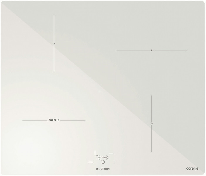 Gorenje IT60W Eingebaut Elektrische Induktion Weiß Kochfeld