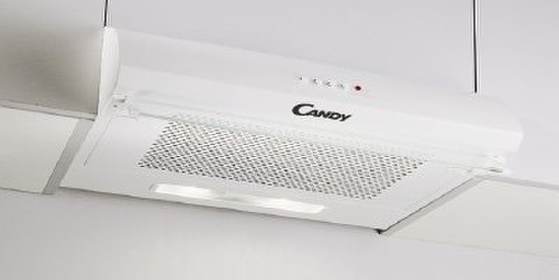 Candy CFT 62 W Semi built-in (pull out) 550m³/h White cooker hood