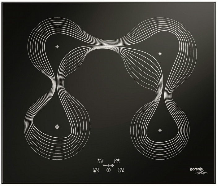 Gorenje IT65KRB built-in Electric induction Black hob