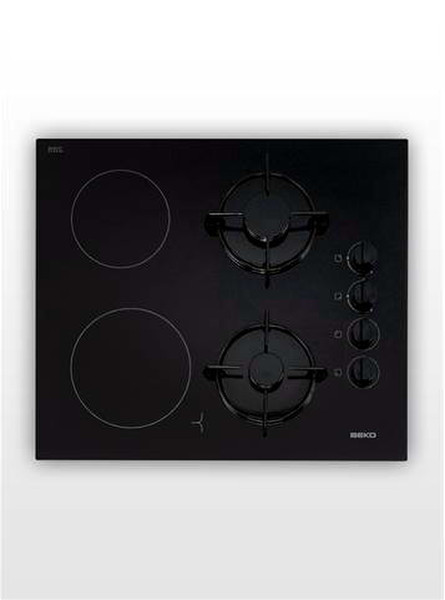 Beko HIW 64120 S built-in Combi Black hob