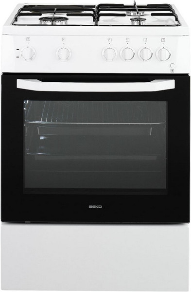 Beko CSS 63010 DW Freistehend Weiß Küchenherd