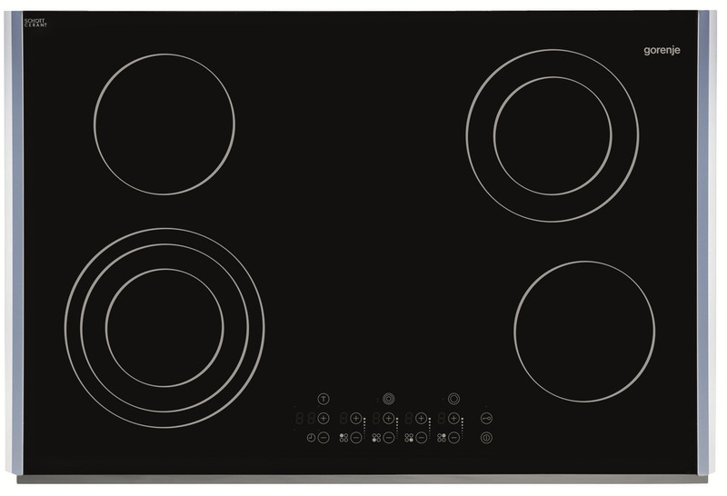 Gorenje ECT780AL built-in Electric induction Black hob