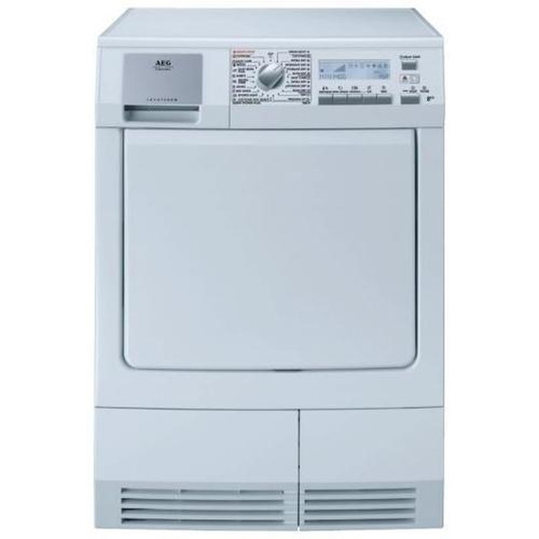AEG T58870 freestanding Front-load B White washer dryer
