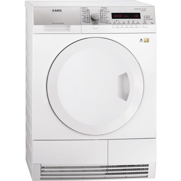 AEG T75470IH1E Freistehend Frontlader 7kg A+ Weiß Wäschetrockner