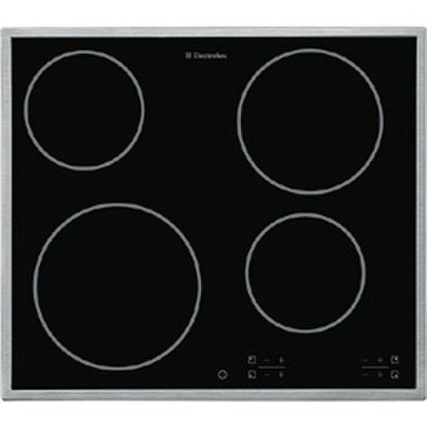 Electrolux EHS60021X Встроенный Ceramic hob Черный плита