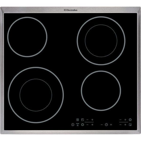 Electrolux EHS60140X Eingebaut Ceramic hob Schwarz Kochfeld