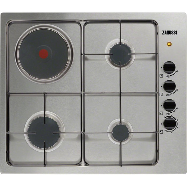 Zanussi ZGM62444XA built-in Combi Stainless steel hob