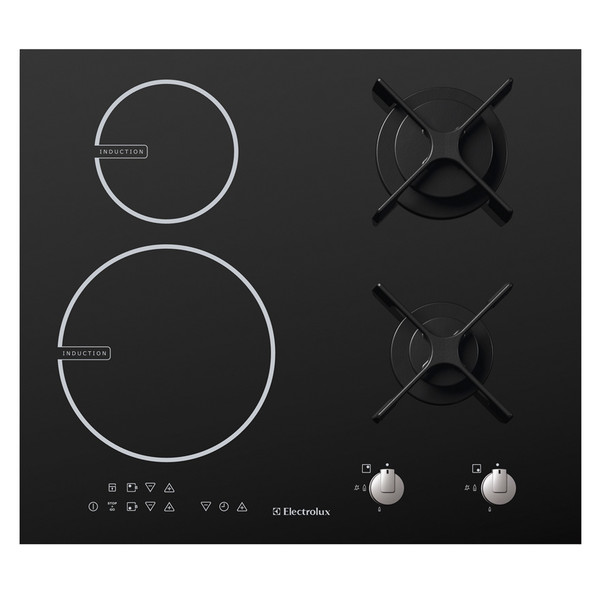 Electrolux EHM60132K built-in Combi Black hob