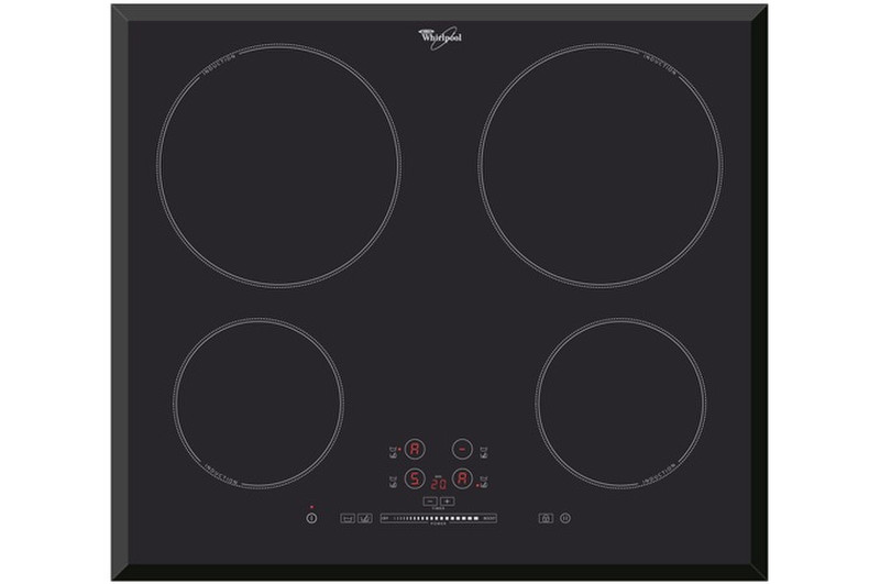 Whirlpool ACM 743BA built-in Induction Black hob