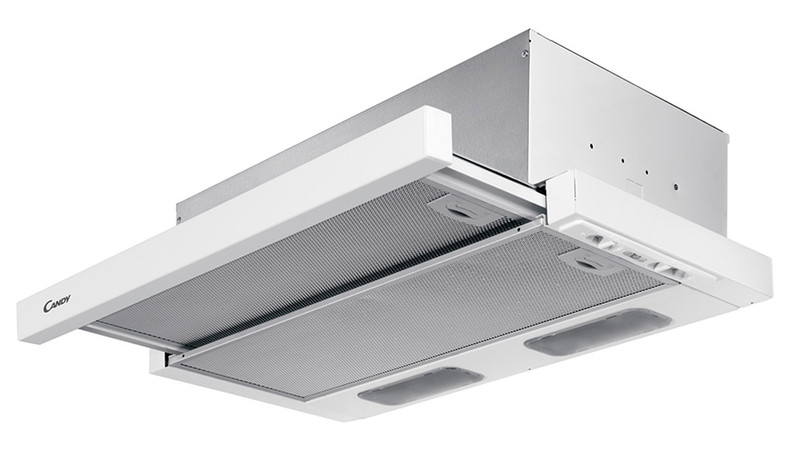 Candy CBT 6240 W Built-under 600m³/h White cooker hood