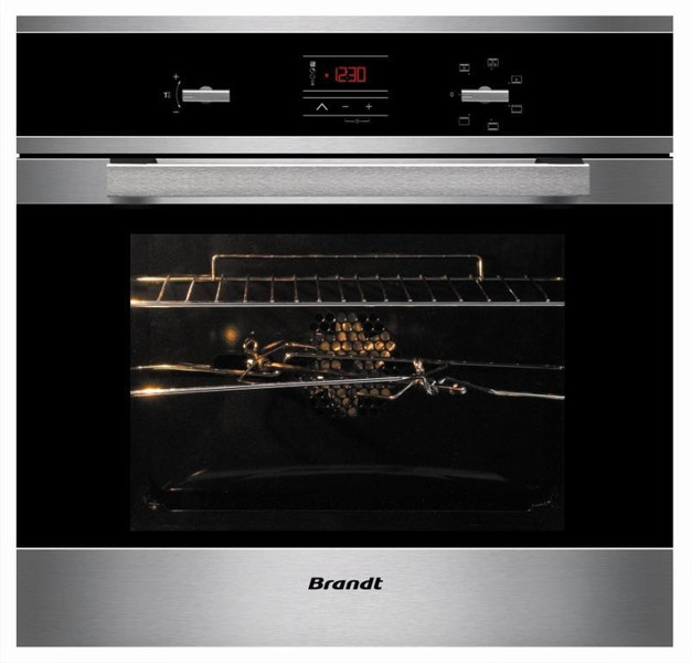 Brandt FE1022XS Elektro 53l A Schwarz, Edelstahl Backofen