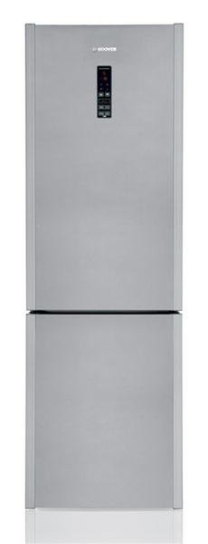 Hoover HDCF 184 XD freestanding 202L 76L A++ Stainless steel fridge-freezer