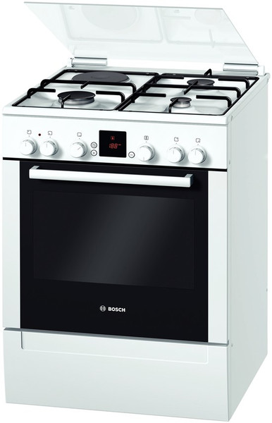 Bosch HGV64D123E Freistehend Gas hob A Weiß Küchenherd