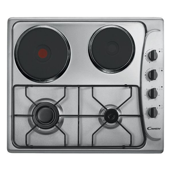 Candy PL 22/1 ASX Tabletop Combi Grey hob