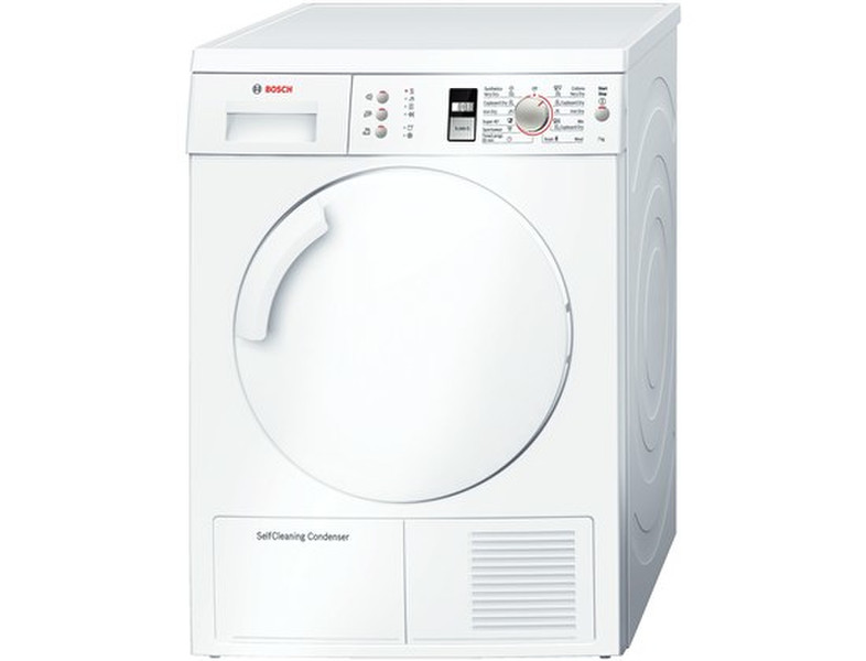 Bosch Maxx WTW84360BY Отдельностоящий Фронтальная загрузка 7кг A+ Белый сушилка для белья