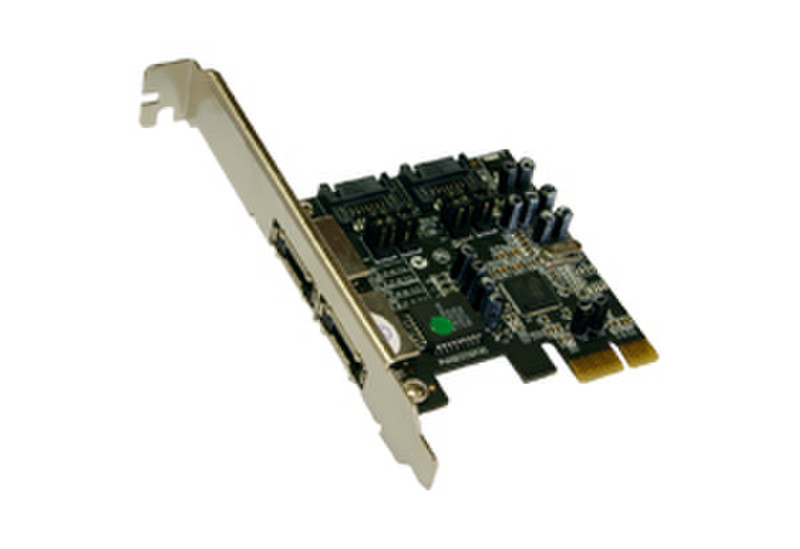 EXSYS eS-ATA II PCI-Express RAID 0/1 interface cards/adapter