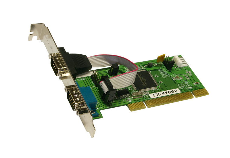 EXSYS 2S PCI Serial RS-232l card интерфейсная карта/адаптер