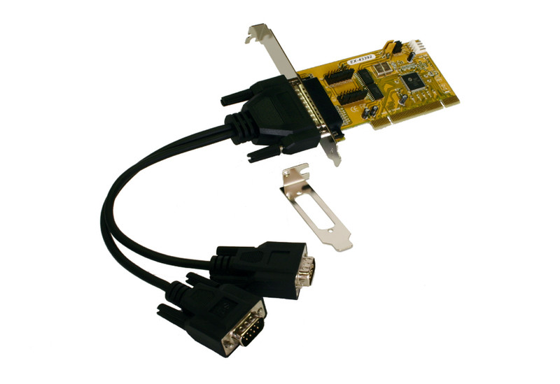 EXSYS LowProfile 2S PCI Serial RS-232 card interface cards/adapter