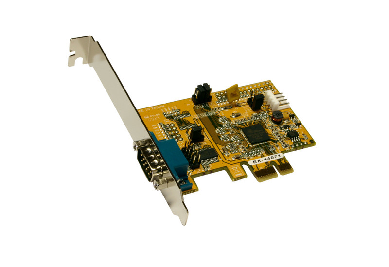 EXSYS PCI-Express 1S Serial RS-232 card Schnittstellenkarte/Adapter