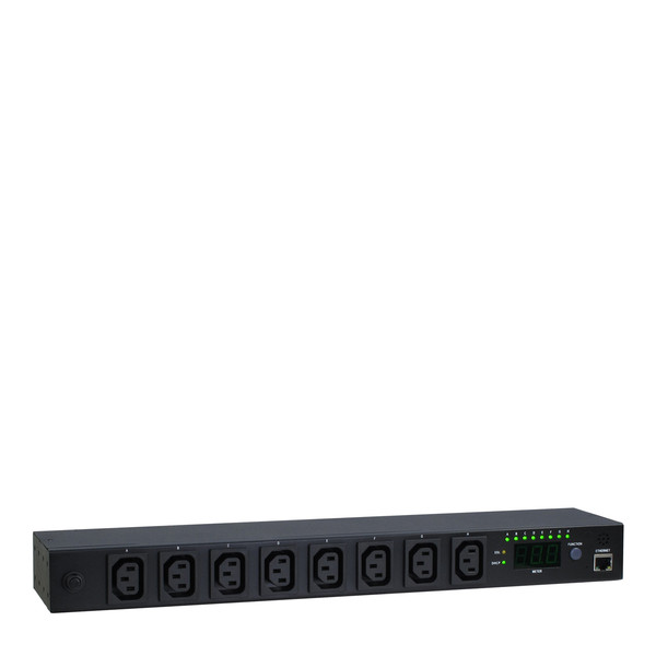 Inter-Tech SW-1081 8AC outlet(s) 1U Black power distribution unit (PDU)