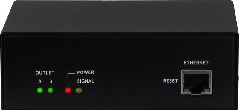 Inter-Tech ST-1021 2AC outlet(s) Black power distribution unit (PDU)