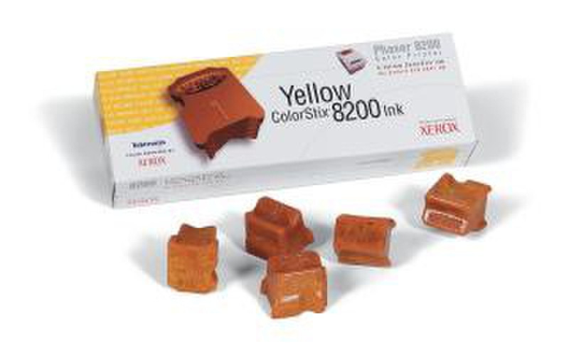 Xerox GENUINE 5 YELLOW COLORSTIX 8200 IN чернильный стержень