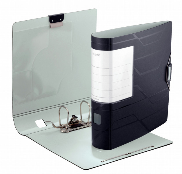 Leitz 180° Active Prestige Polyfoam Black ring binder