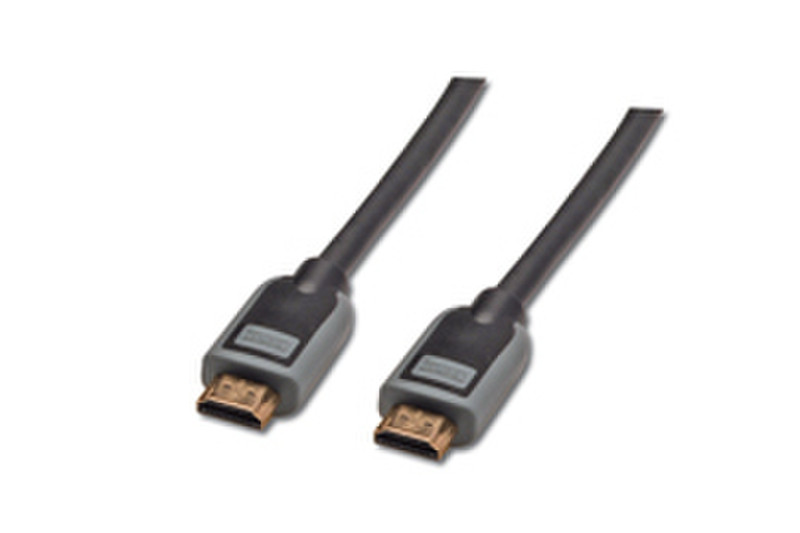 Digitus HDMI connection cable, Type A 1m HDMI HDMI Black HDMI cable