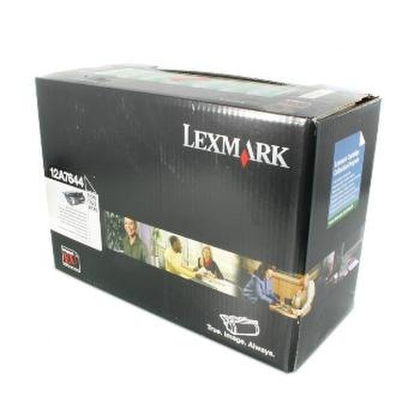 Lexmark 12A7644 30000страниц Черный тонер и картридж для лазерного принтера
