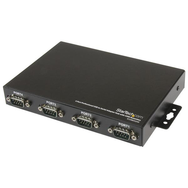 StarTech.com ICUSB2324X USB Черный хаб-разветвитель