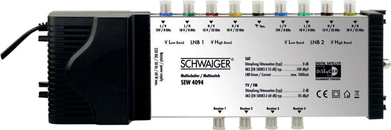 Schwaiger SEW4094531 Satblock-Verteilung