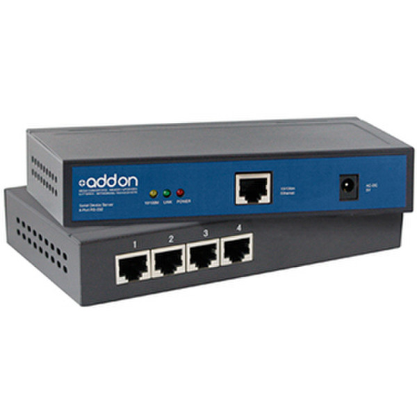 Add-On Computer Peripherals (ACP) ADD-SERIAL-SERV-4 network media converter