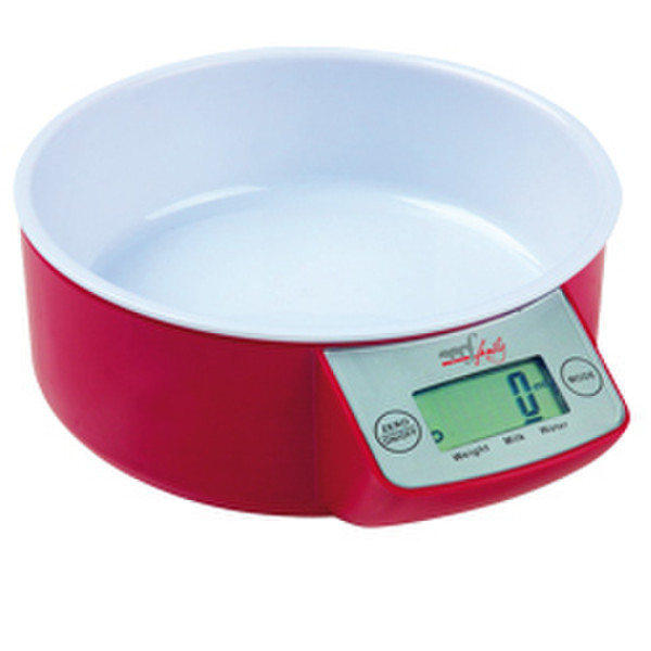 Melchioni Allegra RW Electronic kitchen scale Red