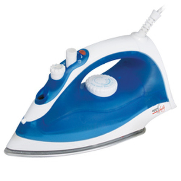 Melchioni 118510015 Steam iron Stainless Steel soleplate 2000Вт Белый