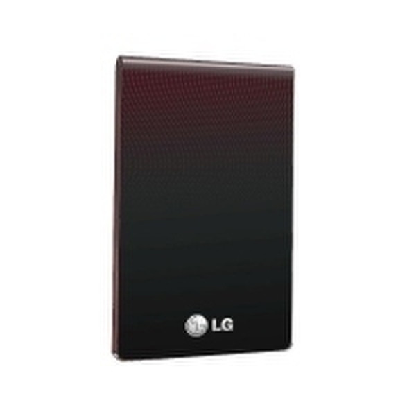 LG HXD1U25GR, 250GB External HDD, Red Wine 2.0 250GB Rot Externe Festplatte