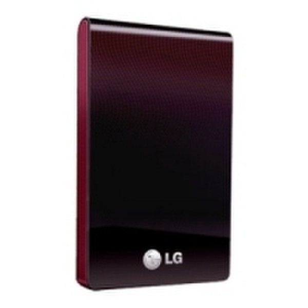 LG HXD1U32GR, 320GB External HDD, Red Wine 2.0 320GB Rot Externe Festplatte