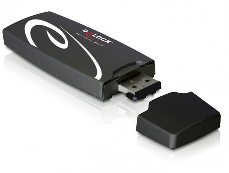 DeLOCK Power Over eSATA Memory stick 16GB 16ГБ USB 2.0 Черный USB флеш накопитель