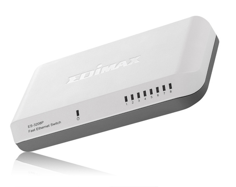 Edimax ES-3208P ungemanaged Netzwerk-Switch