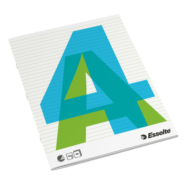 Esselte Exercise Book A4 A4 48sheets Blue,Green,White