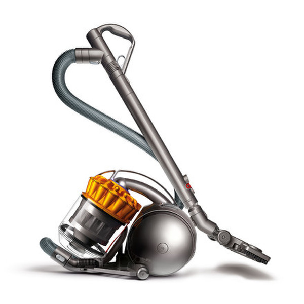 Dyson DC33c Allergy Musclehead Цилиндрический пылесос 2л 1300Вт Cеребряный, Желтый