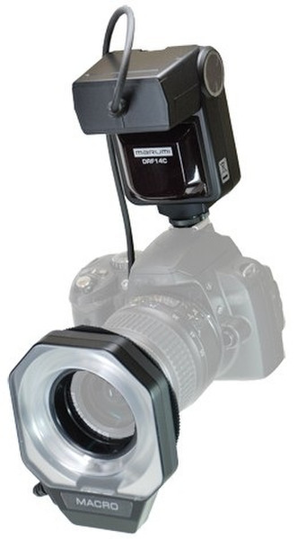 MARUMI DRF14S Macro camera flash Черный вспышка для фотоаппаратов