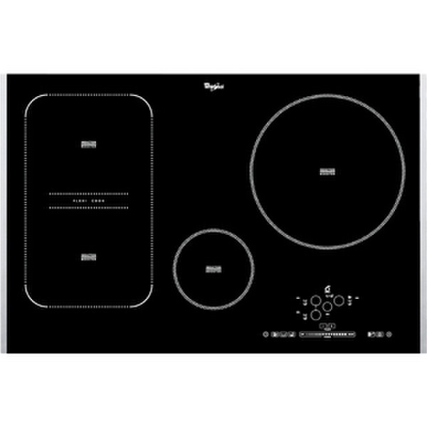 Whirlpool 6th Sense Eingebaut Elektrische Induktion Schwarz