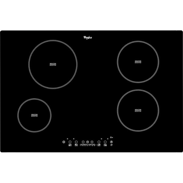 Whirlpool ACM 812/NE built-in Induction Black hob